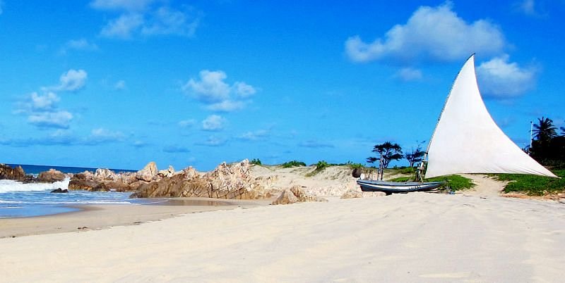 Praia da Prainha, em Aquiraz